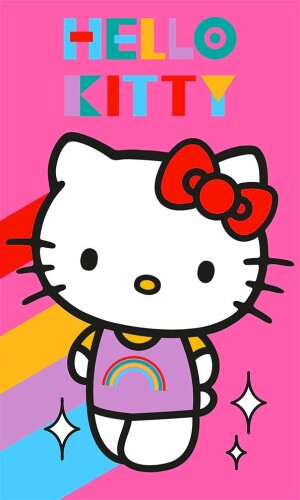 Product detail of Dětský ručník Hello Kitty Rainbow 30x50 cm