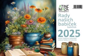 Product detail of Kalendář 2025 Rady našich babiček, stolní, týdenní, 225 x 150 mm