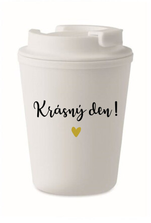Product detail of KRÁSNÝ DEN! - bílý termohrnek 300 ml