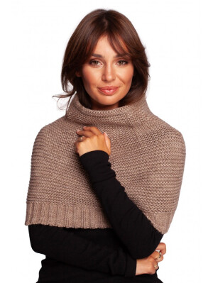 Product detail of BK099 Pletená komínová šála - béžová EU UNI