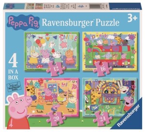 Product detail of Puzzle Prasátko Peppa na oslavě 4 v 1