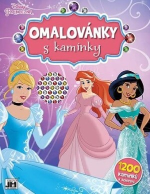 Product detail of Disney Princezny - Omalovánky s kamínky