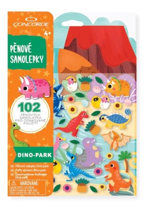 Product detail of Concorde Pěnové samolepky - Dino park