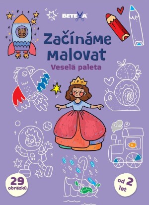 Product detail of Začínáme malovat - Veselá paleta - kolektiv autorů