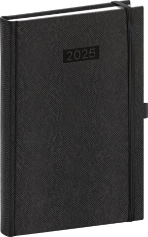 Product detail of Diář 2025: Diario - černý, denní, 15 × 21 cm