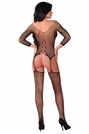 Product detail of LivCo Corsetti Fashion Bodystocking Dalitso Black S/L
