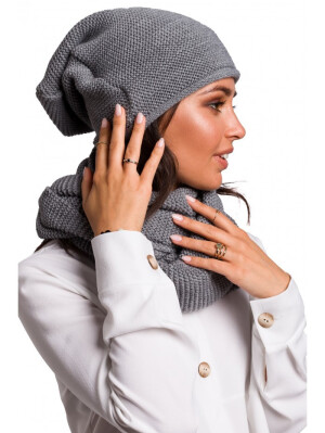 Product detail of BK044 Slouchy čepice - šedá EU UNI