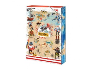 Product detail of Box na sešity A4 Let’s be Pirates