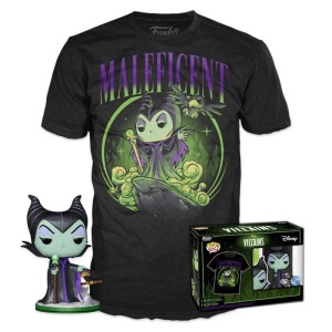 Product detail of Funko POP &amp; Tee: Disney Villains - Maleficent (velikost trička L)