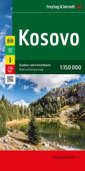 Product detail of Kosovo 1:150 000 / automapa + rekreační mapa