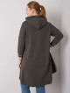 Dámská mikina RV BL 6849.63P tmavá khaki jedna velikost - thumb (4)