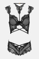 LivCo Corsetti Fashion Set Palmenom Black S/M - thumb (3)