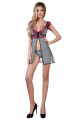 Dámská košilka Daylight - LivCo CORSETTI FASHION šedo-růžová L/XL - thumb (2)