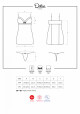 Košilka Dotina chemise - Obsessive černá L/XL - thumb (2)