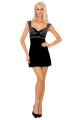Dámská košilka Meredia  - LivCo CORSETTI FASHION černá L/XL - thumb (0)