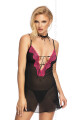 Dámská košilka Flavia chemise + tanga ZDARMA! - Irall S - thumb (2)