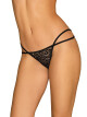 Sexy tanga Pantheria thong - Obsessive černá L/XL - thumb (1)