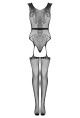 LivCo Corsetti Fashion Bodystocking Nustola LC 17362 Black OS - thumb (0)