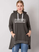 Dámská mikina RV BL 6849.63P tmavá khaki jedna velikost - thumb (3)