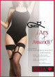 Dámské punčochy Gatta Ars Amandi Bella nero 1/2-XS/S - thumb (1)