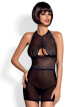 Košilka Oriens chemise - Obsessive S/M černá - thumb (1)