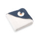 Ručník Zwoltex s kapucí Pingwinek White/Blue 90x90 - thumb (2)