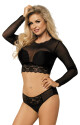 DKaren Set Becca Black XL černá - thumb (3)