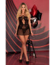 Romantická košilka Baririn - LivCo Corsetti černá L/XL - thumb (2)