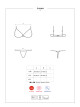 Ohromující set Luvae set - Obsessive černá S/M - thumb (1)
