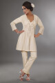 Dámský župan LivCo Corsetti Suri Creme XL - thumb (0)
