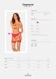 Žhavé kalhotky Dagmarie garter panties - Obsessive červená XL/2XL - thumb (1)