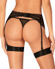 Stylový podvazkový pás Medilla garter belt - Obsessive černá XS/S - thumb (0)