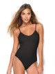 Body dámské bezešvé Spalla Stretta Intimidea Barva: Černá, velikost L/XL - thumb (1)