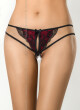 Tanga Cherry Pie V-7808 černá/červená - Axami XL - thumb (2)