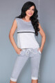 Jedinečný set Rathnait - LivCo Corsetti šedá S/M - thumb (0)