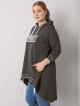 Dámská mikina RV BL 6849.63P tmavá khaki jedna velikost - thumb (5)