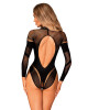 Pikantní body B135 teddy - Obsessive černá XL/XXL - thumb (1)