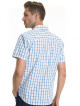 Košile s krátkým rukávem Big Star 141658 Blue-422 XL - thumb (1)
