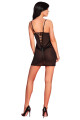 Svůdná košilka Eiram - LivCo Corsetti černá L/XL - thumb (0)