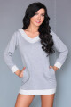 Skvělé šaty Maristela - LivCo Corsetti šedá L/XL - thumb (1)