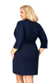 Dámský župan Tess - Donna 4XL černá - thumb (4)