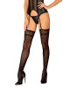 Smyslné punčochy S825 stockings - Obsessive černá S/M/L - thumb (0)