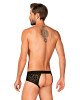 Pánské slipy otevřené Azmeron jockstrap - Obsessive černá S/M - thumb (4)