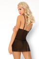 Dámská košilka Mokiniann chemise + tanga + nákrčník ZDARMA! - LivCo Corsetti L - thumb (1)