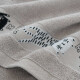 Ručník Zwoltex Koty Light Grey/Pattern 70x130 - thumb (1)