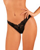 Elegantní tanga Donna Dream thong - Obsessive černá M/L - thumb (4)