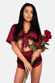 LivCo Corsetti Fashion Set Maurea Claret L/XL - thumb (2)