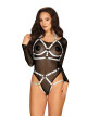 Pikantní postroj A758 bottom harness - Obsessive bílá S/M/L - thumb (3)