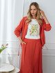 Dámská sukně Goya - Potis & Verso oranžová 44/2XL - thumb (3)