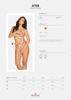 Pikantní postroj A758 bottom harness - Obsessive bílá S/M/L - thumb (2)